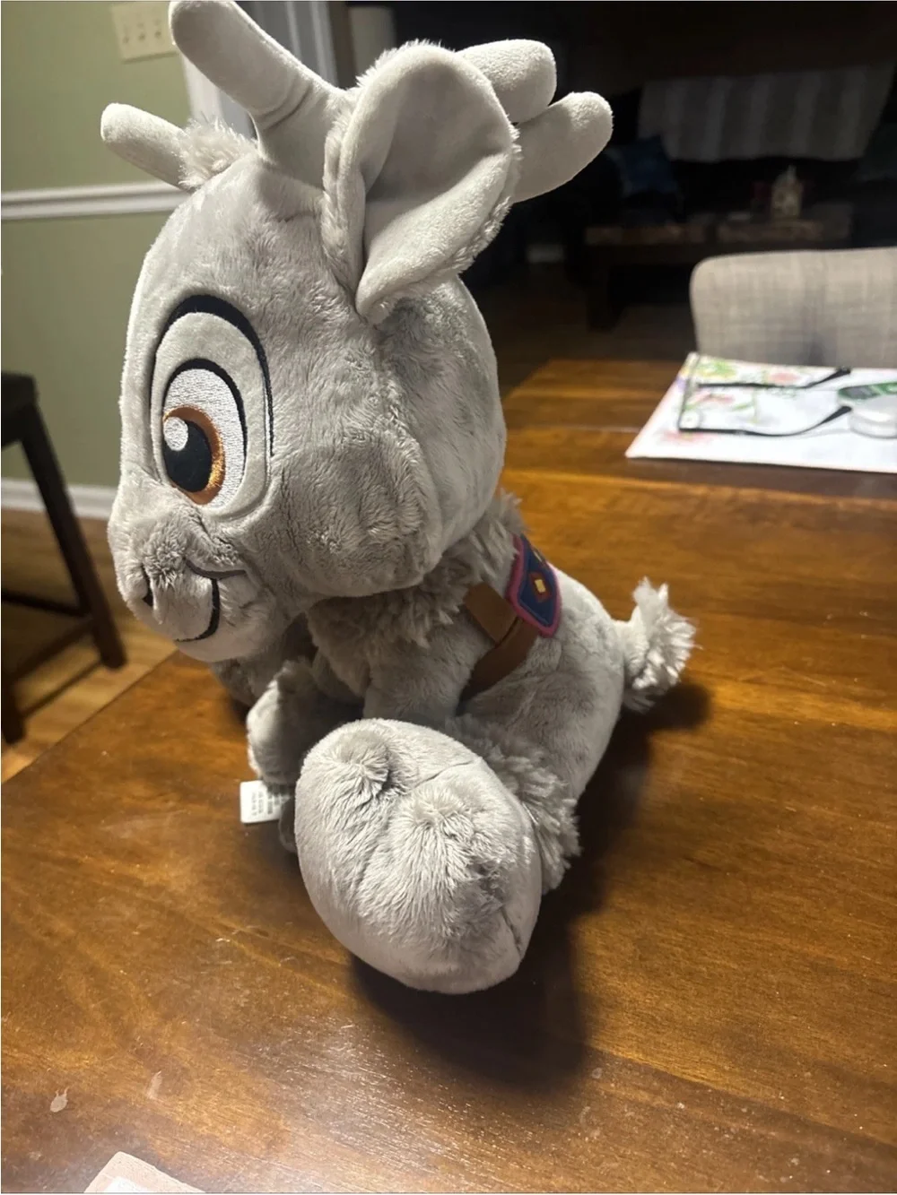 Disney Parks Frozen Baby Sven Reindeer Big Feet Foot 12